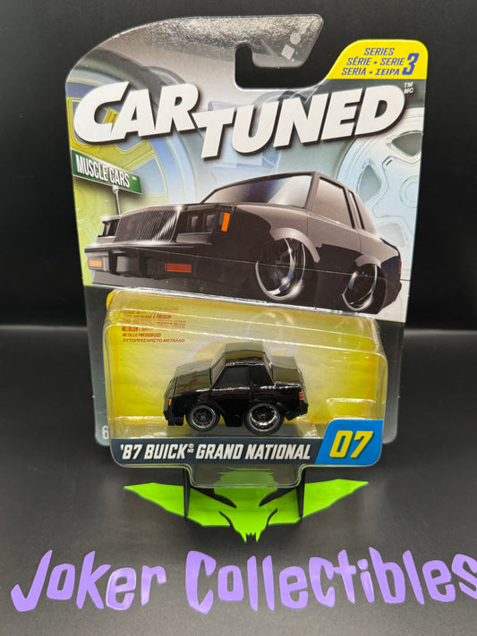 CarTuned Series 3 Hobby Alternate '87 Buick Grand National Muscle Cars # 07