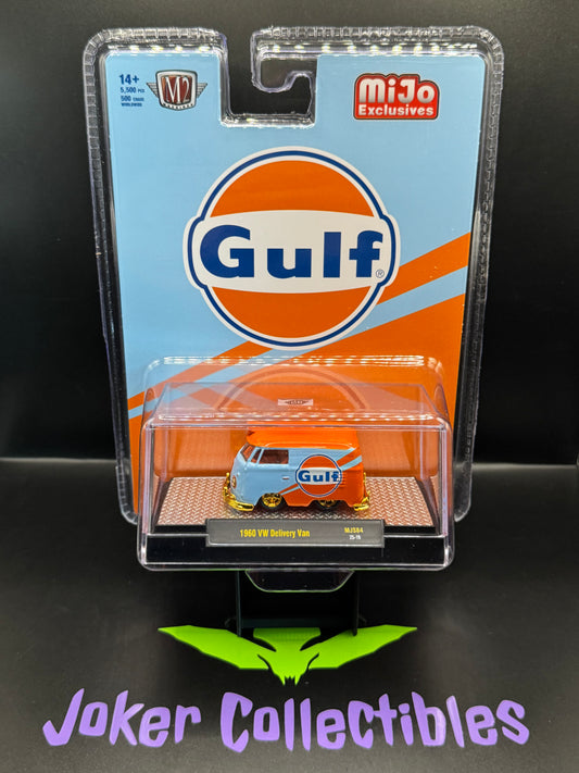M2 Machines Chase Gulf 1960 Volkswagen VW Delivery Van Custom Blue MJS84 25-19
