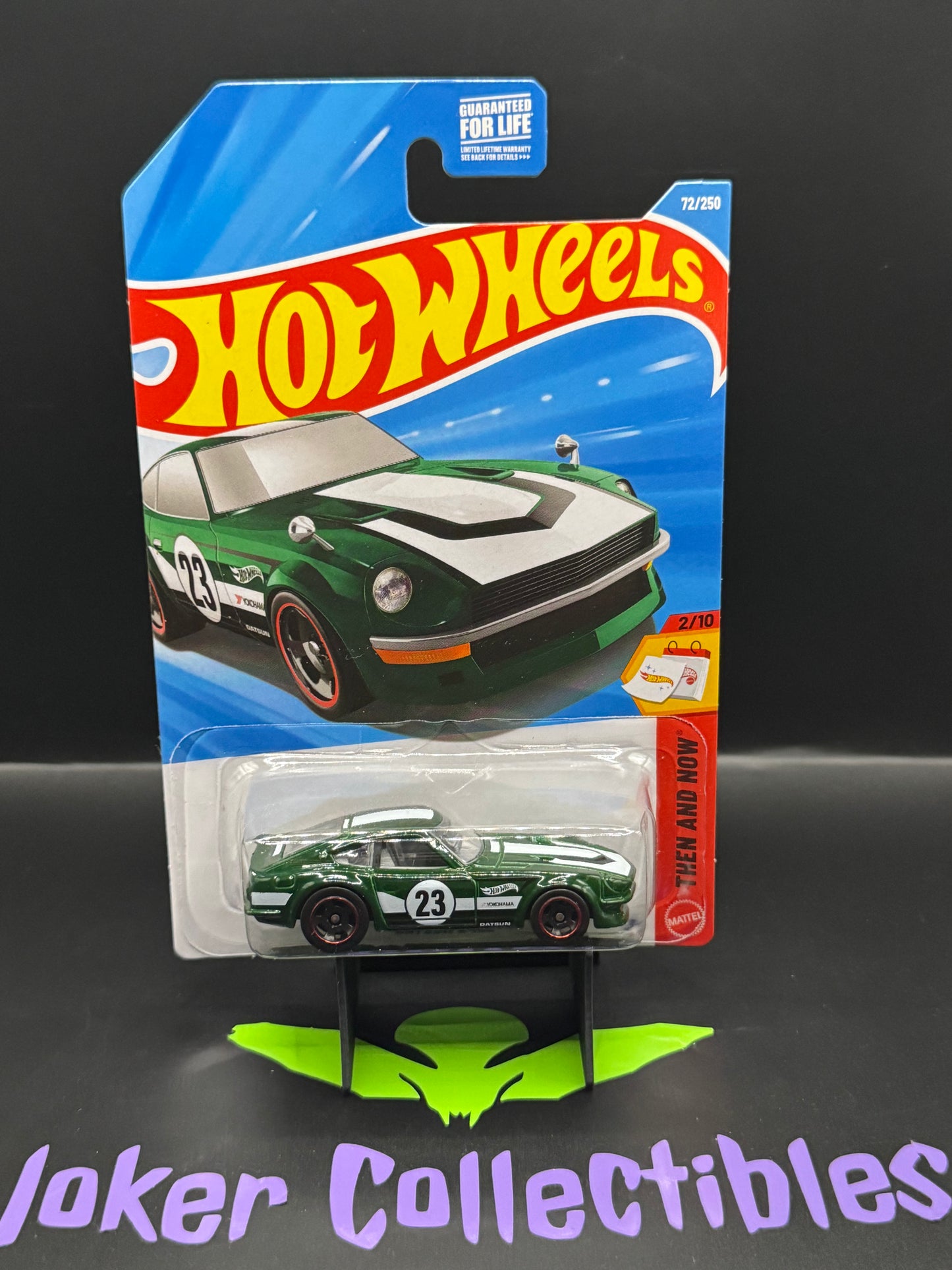 Hot Wheels 2026 Green Datsun 240Z 72/250 Then and Now 2/10 M Case