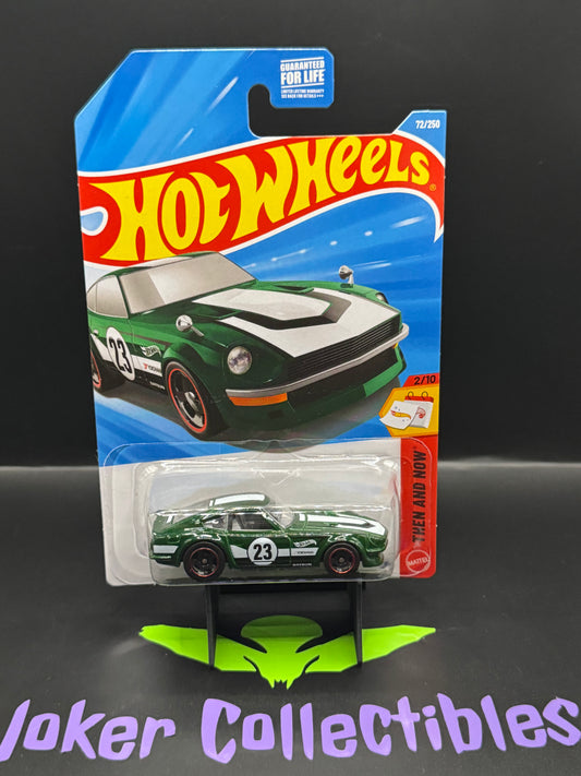 Hot Wheels 2026 Green Datsun 240Z 72/250 Then and Now 2/10 M Case