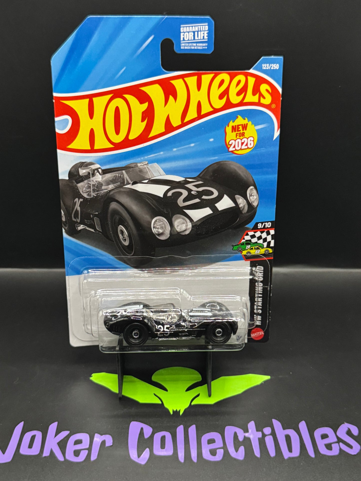 Hot Wheels 2026 Black Maserati Tipo 61 123/250 HW Starting Grid 9/10 M Case