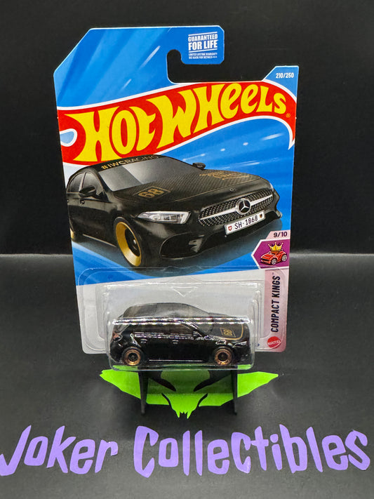 Hot Wheels 2026 Black & Gold '19 Mercedes-Benz A-Class 210/250 Compact Kings 9/10 M Case