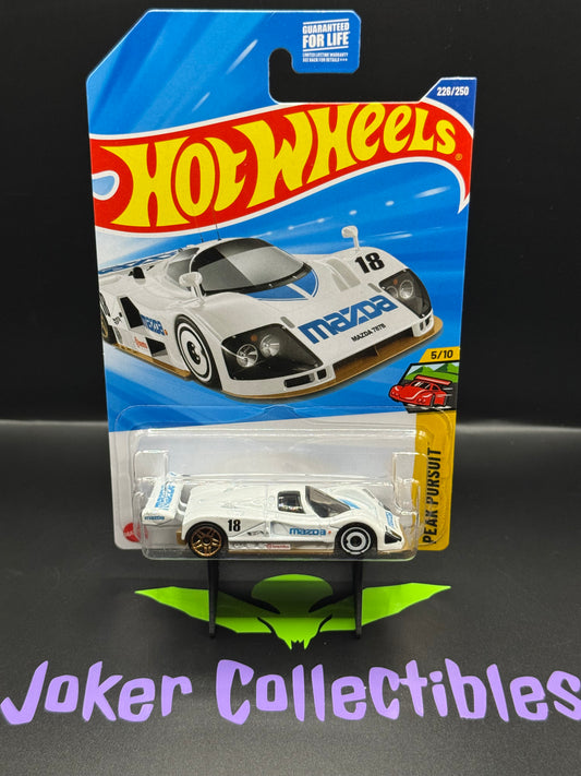 Hot Wheels 2025 White Mazda 787B 226/250 Peak Pursuit 5/10 M Case