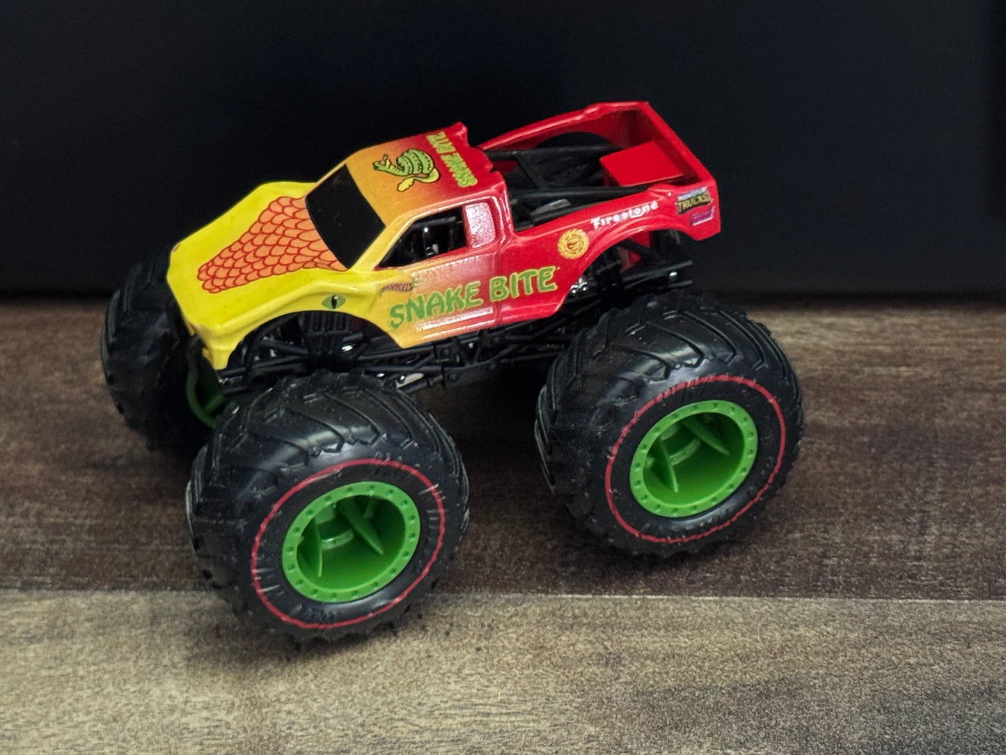 Hot Wheels Monster Trucks 2021 Treasure Hunt Snake Bite New Blister Pull