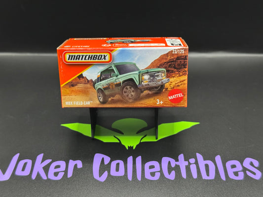 Matchbox 2025 Power Grabs Green MBX Field Car # 23/125 F Case