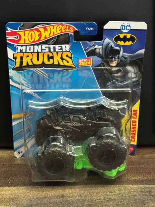 Hot Wheels Monster Trucks 2024 Black Batman Tumbler