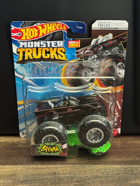 Hot Wheels Monster Trucks 2023 Batman Classic TV Series Batmobile