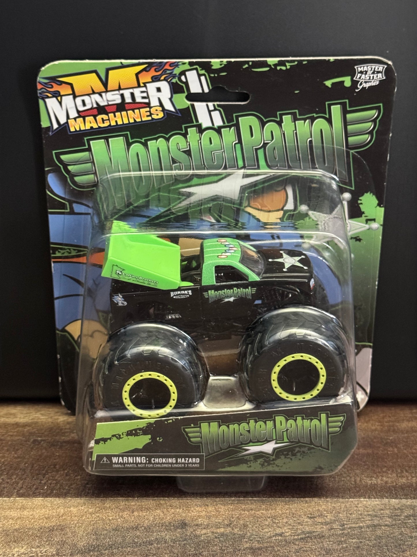 Monster Machines Monster Patrol Monster Truck Green