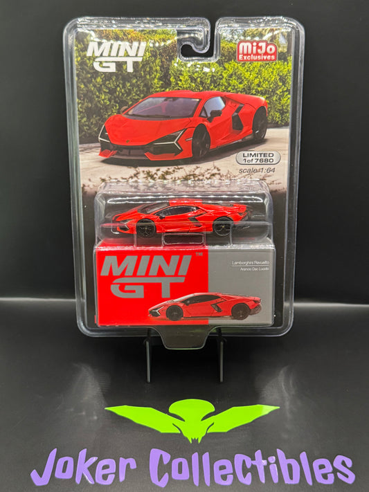 Mini GT #774 Lamborghini Revuelto Arancio Dac Lucido Red