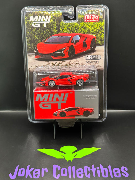 Mini GT #774 Chase Lamborghini Revuelto Arancio Dac Lucido Red
