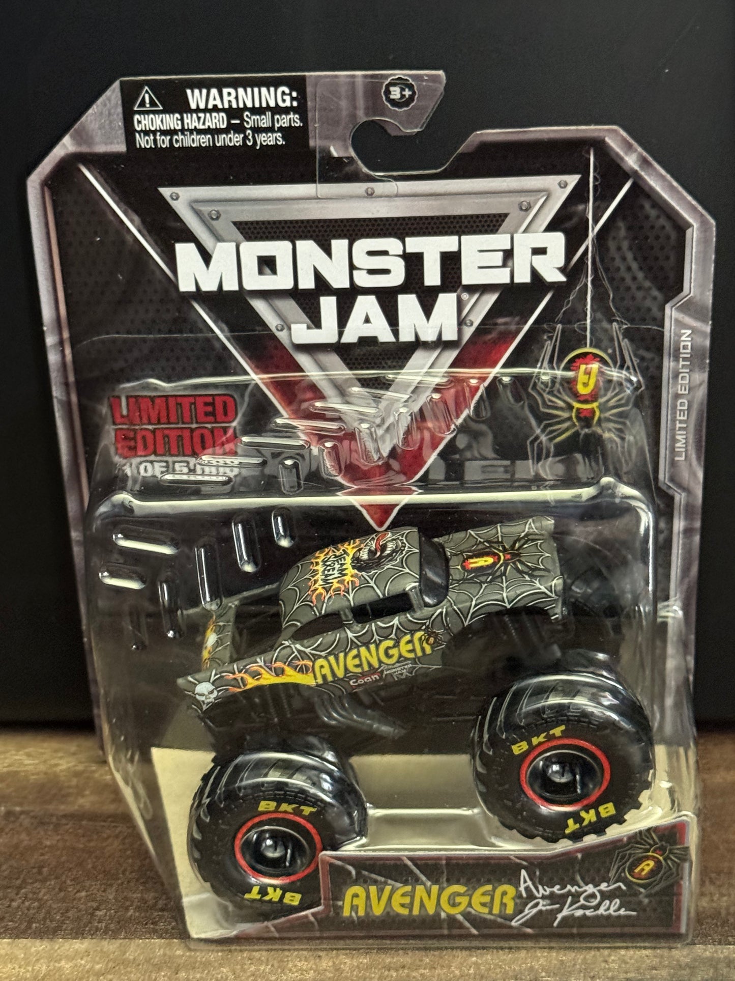 Spin Master Monster Jam 2024 Limited Edition Spider Web Avenger