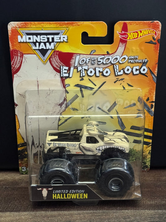 Hot Wheels Monster Jam 2017 Halloween El Toro Loco Skeleton