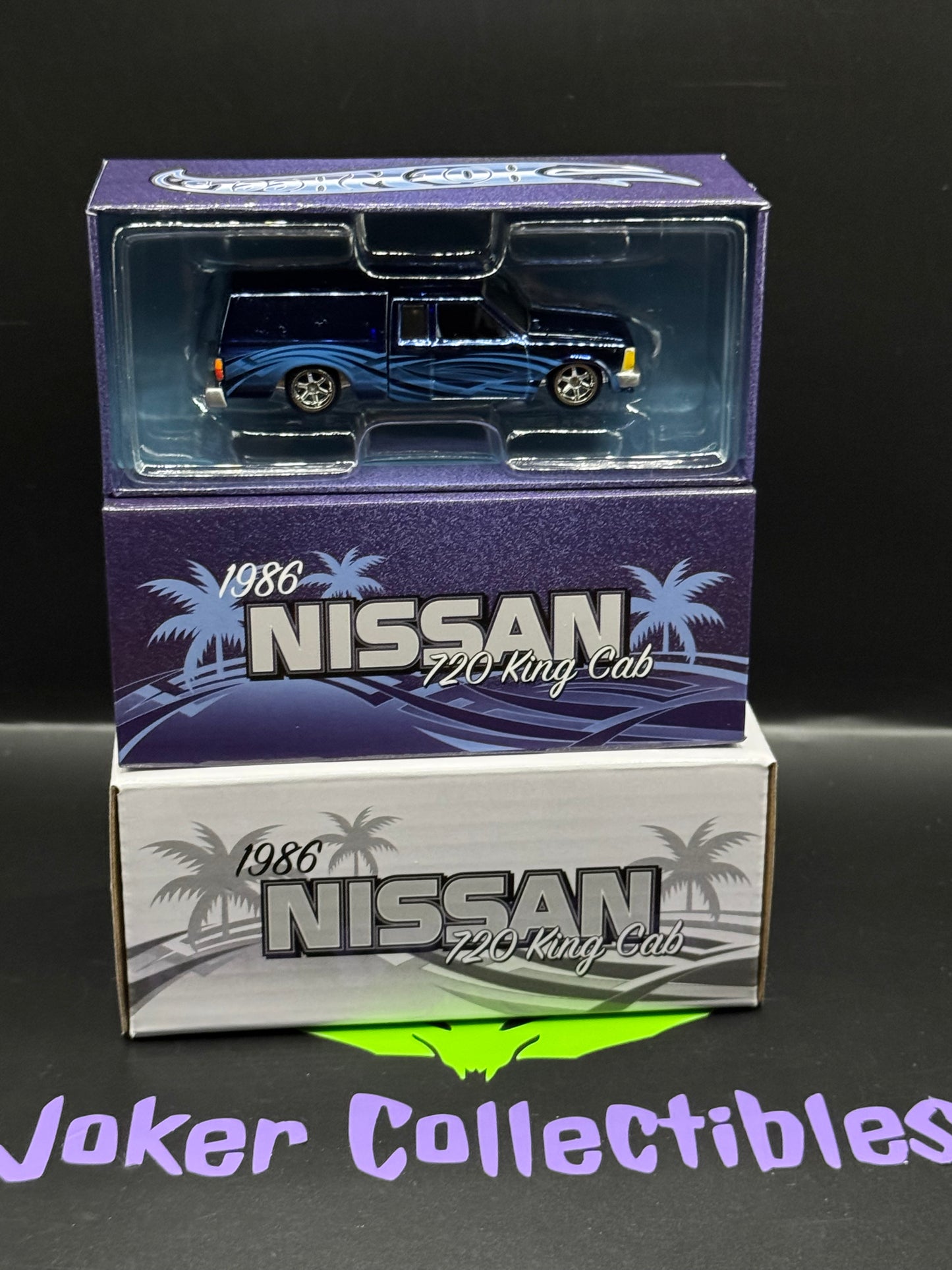Hot Wheels 2026 RLC Exclusive Red Line Club 1986 Nissan 720 King Cab Blue