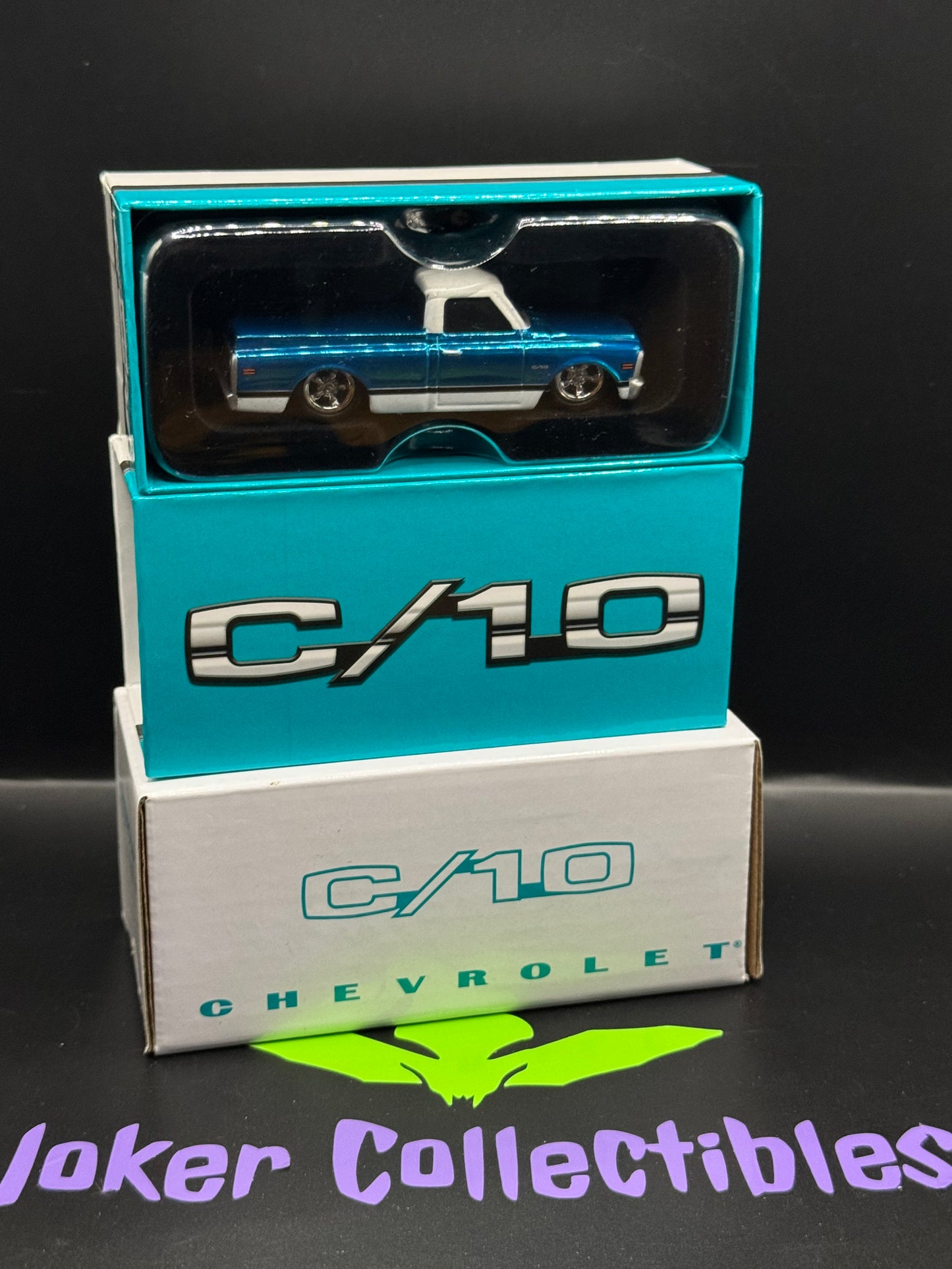 Hot Wheels 2020 RLC Exclusive Red Line Club '69 Chevrolet C/10 Short Bed Aqua