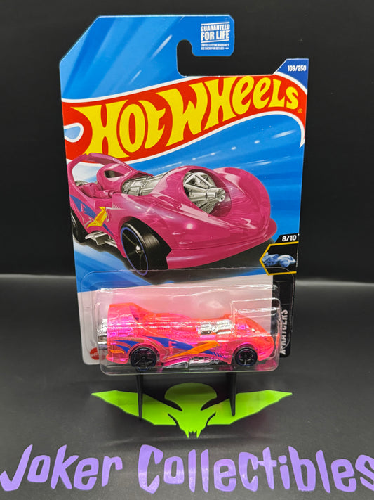 Hot Wheels 2025 Pink Power Rocket 109/250 X-Raycers 8/10 N Case