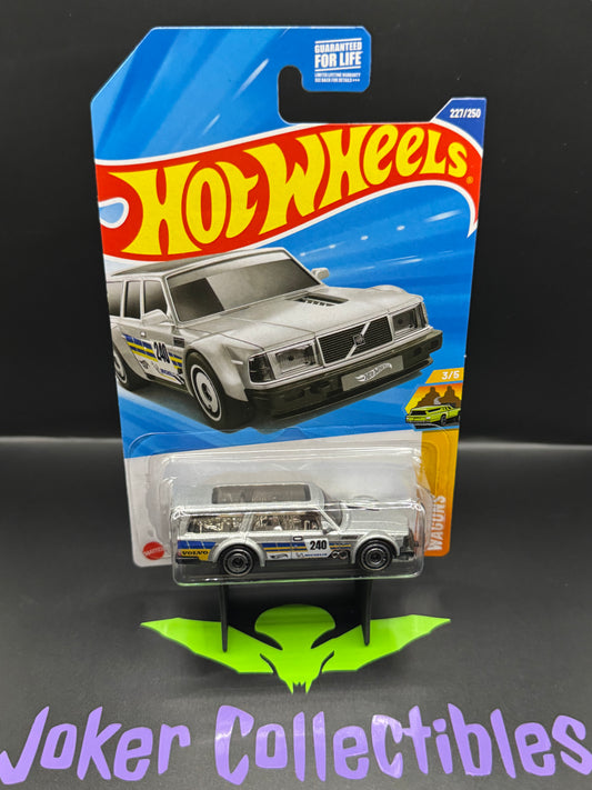 Hot Wheels 2025 Silver Volvo 240 Drift Wagon 227/250 Wagons 3/5 N Case
