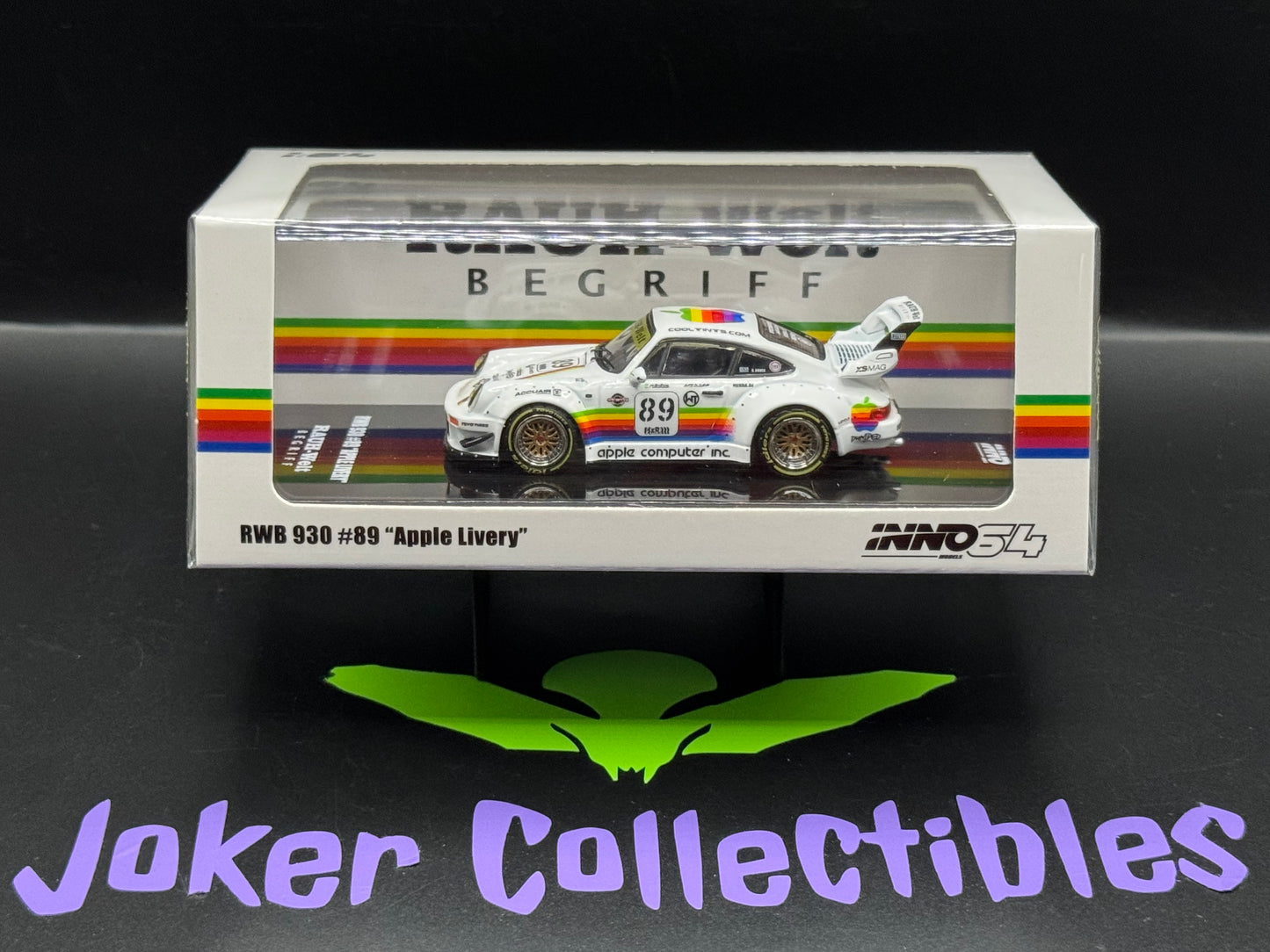 INNO64 RWB Porsche 930 #89 Apple Livery White