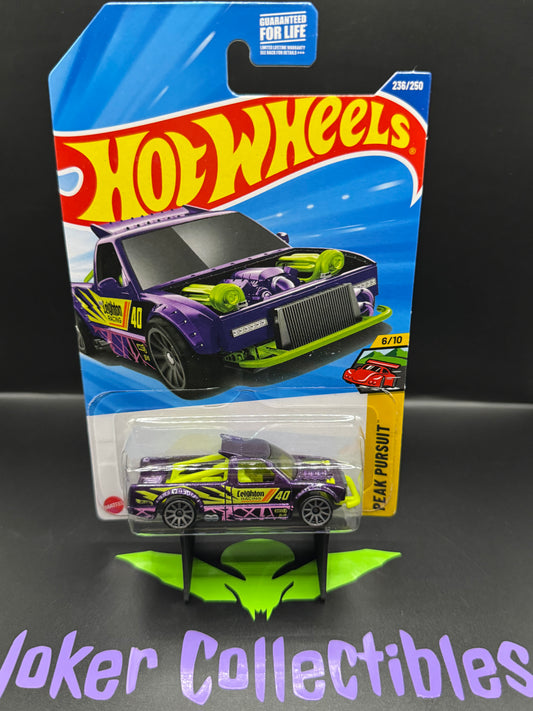 Hot Wheels 2025 Purple Green Limited Grip 236/250 Peak Pursuit 6/10 N Case