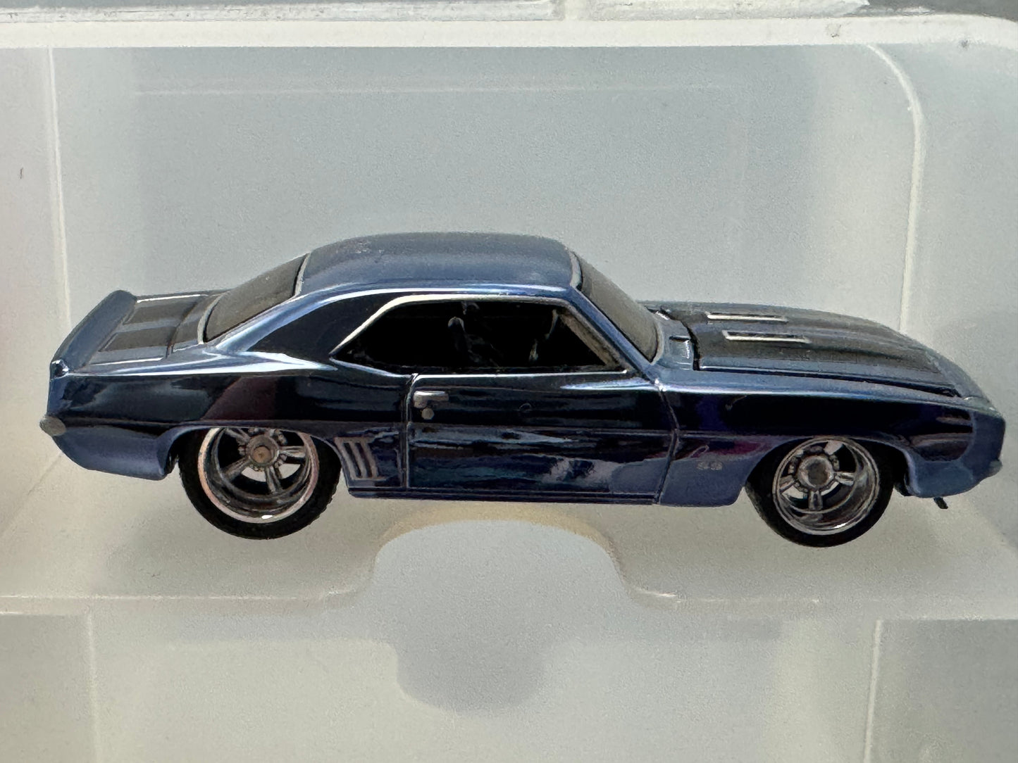 Loose Hot Wheels RLC Exclusive Red Line Club '69 Chevrolet Camaro SS Steel Blue