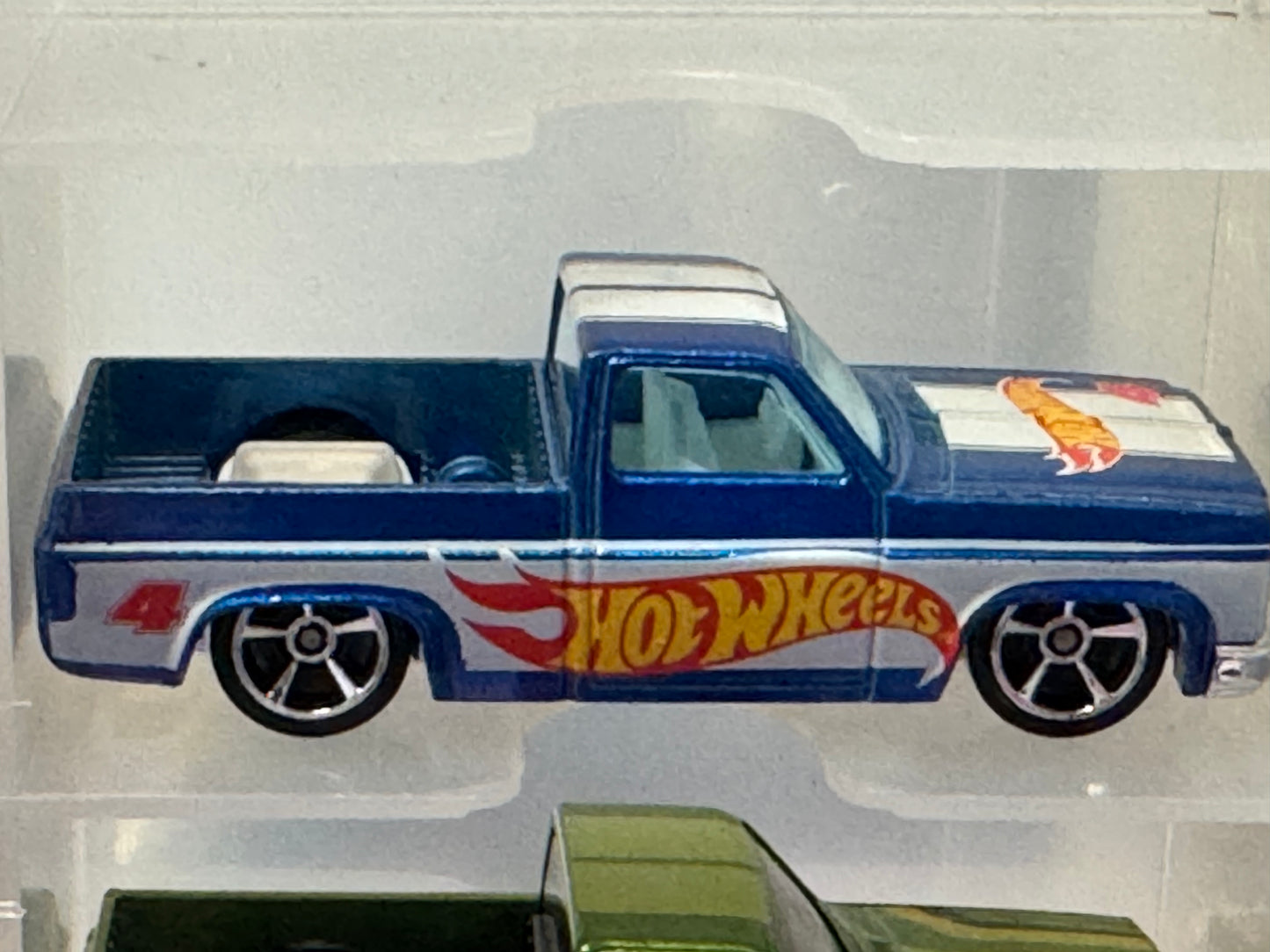 Loose Hot Wheels 2011 Hot Wheels Racing Blue '83 Chevy Silverado