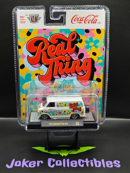 M2 Machines Real Thing Coca-Cola 1971 Chevrolet Van G10 A52 24-54