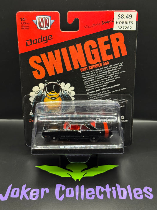 M2 Machines Auto-Drivers 1969 Dodge Dart Swinger 340 R111 24-21