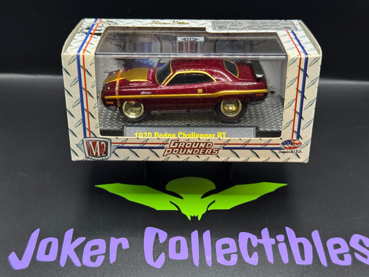 M2 Machines Ground Pounders Chase 1970 Dodge Challenger RT R09 12-06