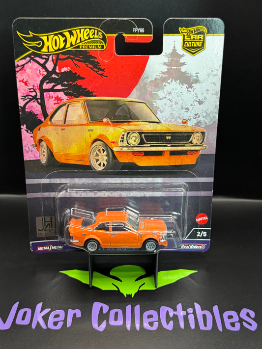 Hot Wheels Premium Car Culture 2024 Japan Historics 4 '72 Toyota Corolla Levin 2/5
