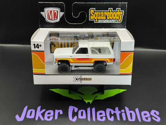 M2 Machines Squarebody Syndicate 1974 Chevrolet K5 Blazer WMTS18 24-25