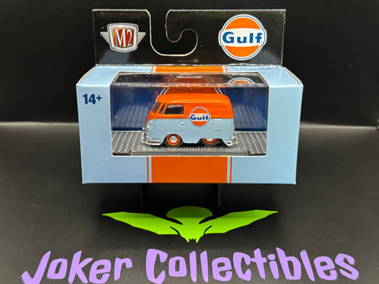 M2 Machines Gulf 1960 VW Delivery Van WMTS19 25-24