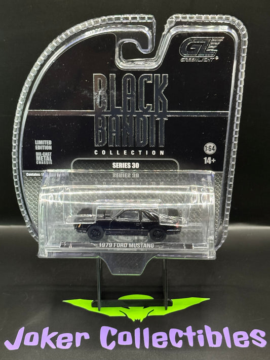Greenlight Black Bandit Series 30 1979 Ford Mustang