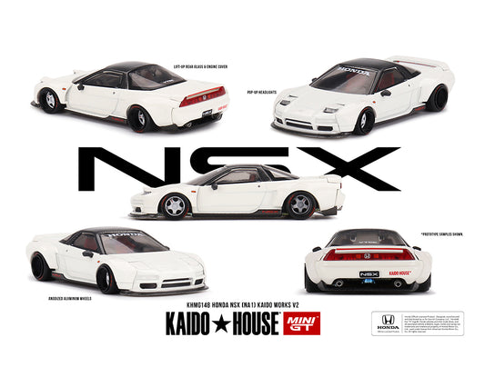 Kaido House Honda NSX NA1 Kaido WORKS V2 White KHMG148 Preorder