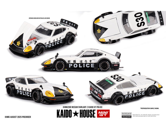 Kaido House Nissan Fairlady Z Kaido GT Police KHMG208 Preorder