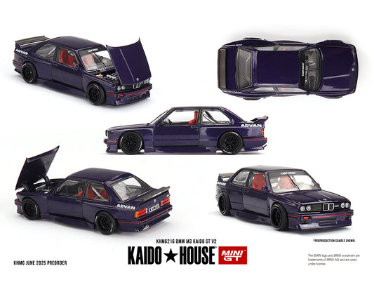 Kaido House BMW M3 Kaido GT V2 Purple KHMG216 Preorder