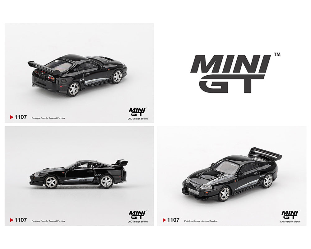 Mini GT #1107 Toyota Supra VeilSide Combat V-II Black