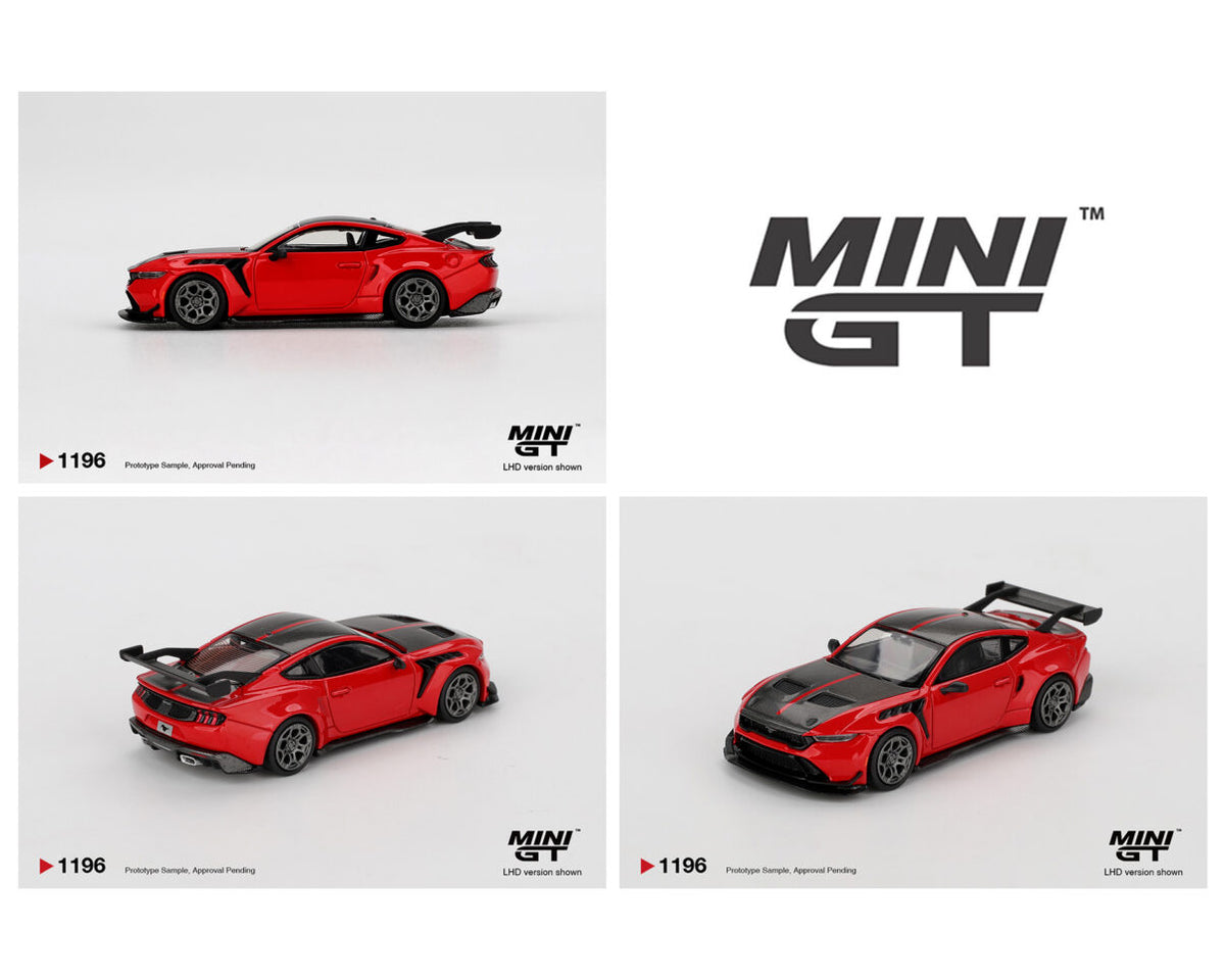 Mini GT #1196 Ford Mustang GTD Race Red
