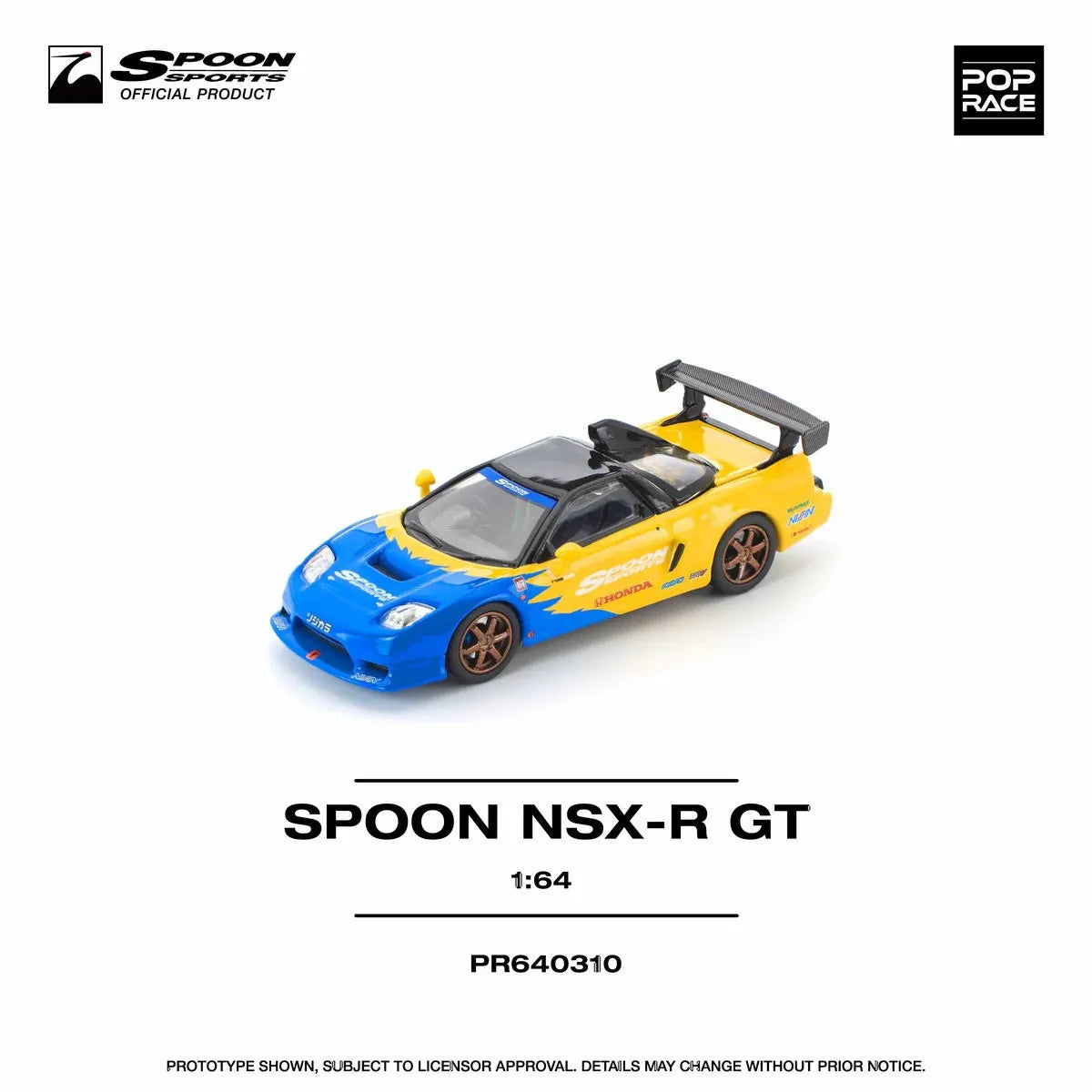 Pop Race Spoon Nissan NSX-R GT PR64-310
