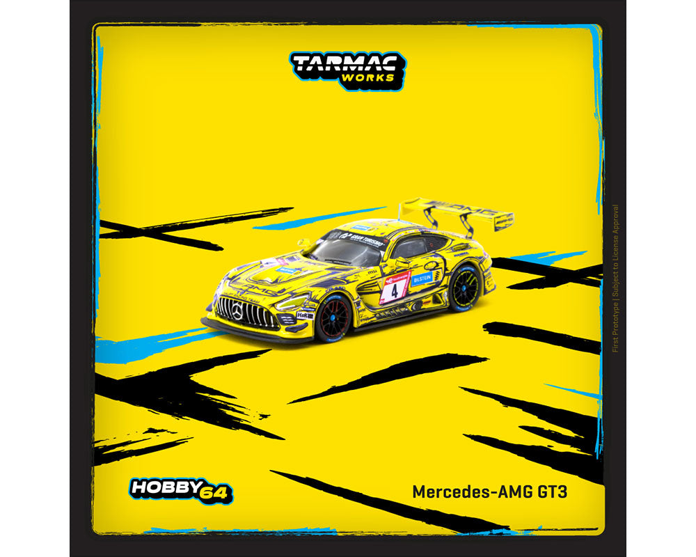 Tarmac Works Hobby64 Mercedes-AMG GT3 #4 Nurburgring 24H 2023 Preorder