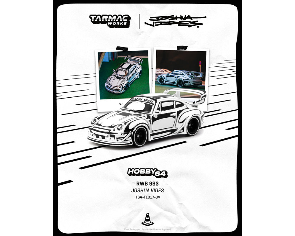 Tarmac Works Hobby64 RWB Porsche 993 Designed by JOSHUA VIDES