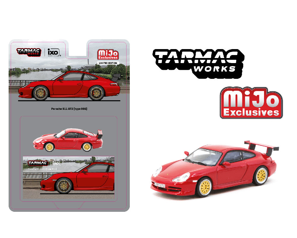 Tarmac Works Global64 Porsche 911 GT3 (Type 996) Red Preorder