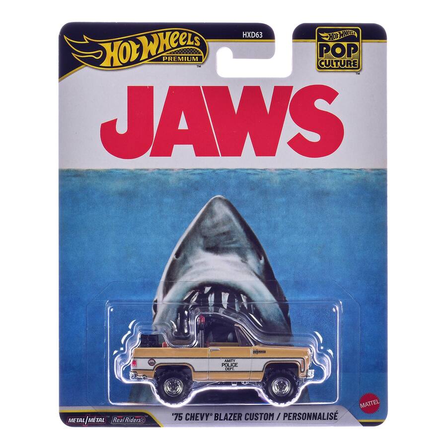 Hot Wheels Premium Pop Culture 2026 Jaws '75 Chevy Blazer Custom