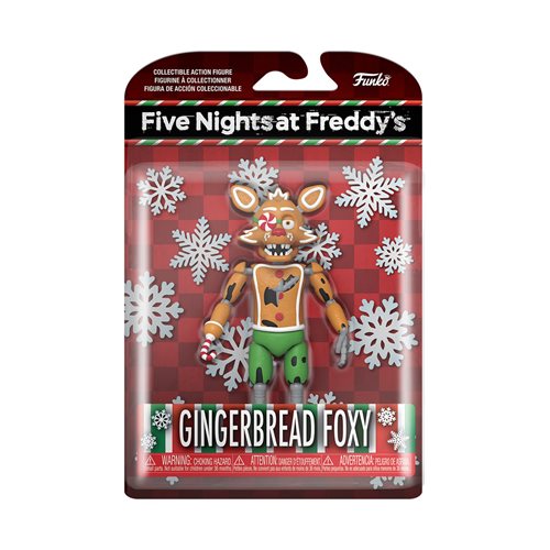 Funko Five Nights at Freddy's Holiday Gingerbread Foxy Action Figure FNAF