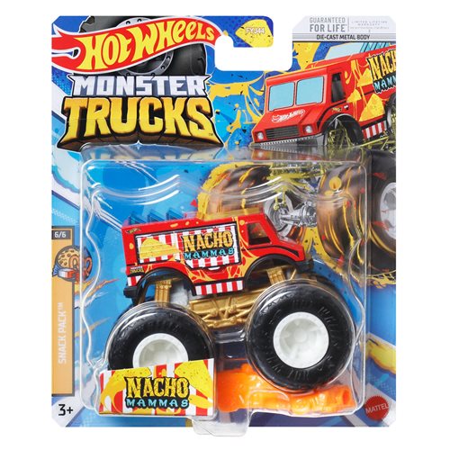 Hot Wheels Monster Trucks 2023 Nacho Mammas Snack Pack # 6/6