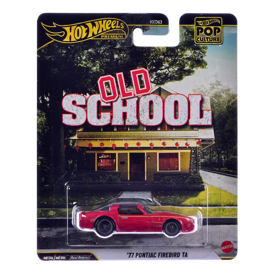 Hot Wheels Premium Pop Culture 2026 Old School '77 Pontiac Firebird TA
