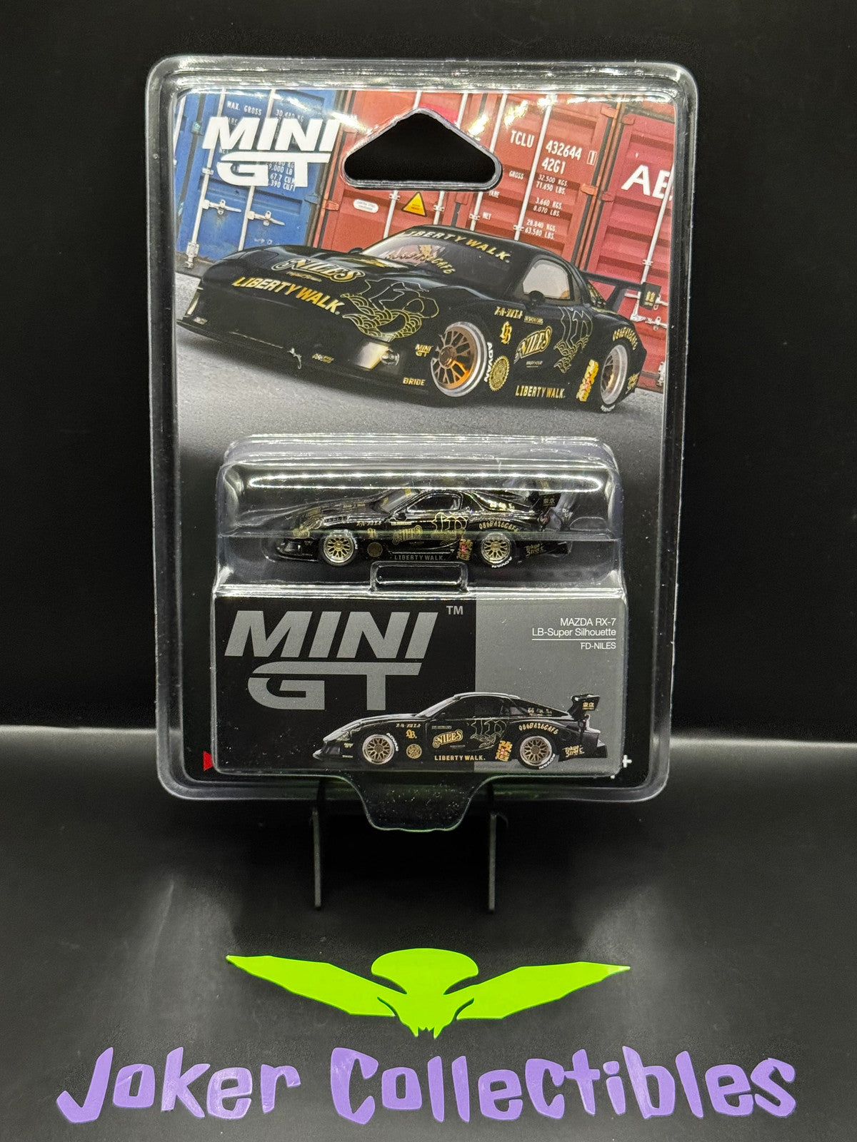 Mini GT #1101 MAZDA RX-7 LB-Super Silhouette FD-NILES Black